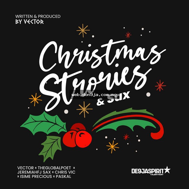 Christmas Stories And Sax cover art